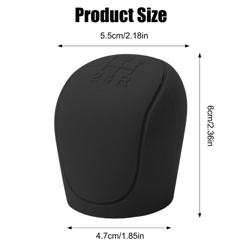 Универсальная силиконовая накладка на ручку переключения передач, защитный чехол для рычага переключения передач, пылезащитный чехол