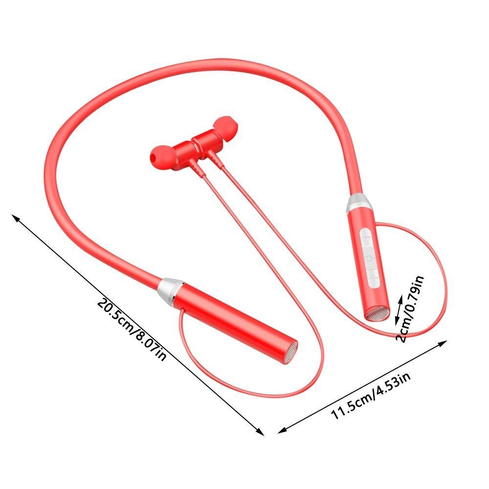 Neck Hanging Sport Running Earphones With Mic Headset New Wireless Bluetooth Headphones