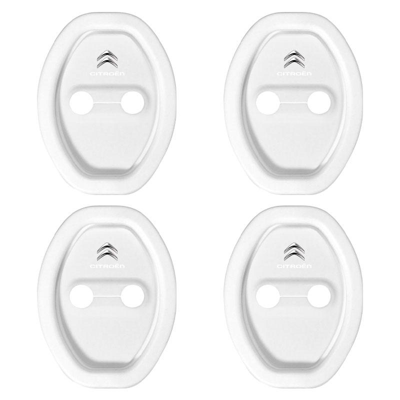 4Pcs Car Door Groove Cushion Silicone Gel Anti-Collision Protective Cover For Citroen C1 C2 C3 C4 C5 C6 C8 C4L DS3 DS4 DS5LS DS6 akr256