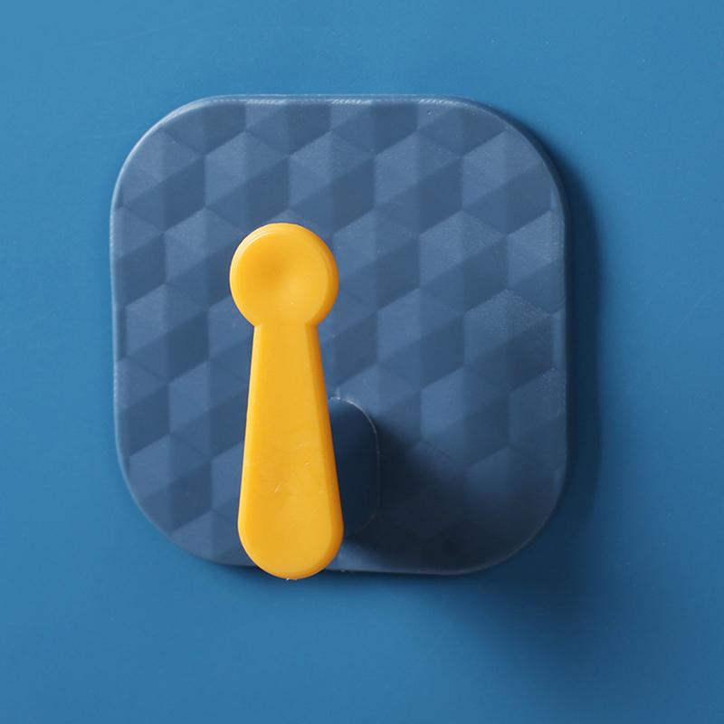 Многофункциональный кухонный бытовой ключ для ванной комнаты крючок для ключей без дырокола, не оставляющий следов, липкий крючок для дома, контрастный цвет, наклейка на крючок для одежды, изящные ювелирные изделия