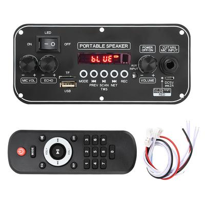 DC 3,7-5 В MP3 BT Плата декодирования 2*10 Вт Усилитель Автозвук DIY Музыкальный плеер FM-радио Модуль Декодер MP3 WAV APE