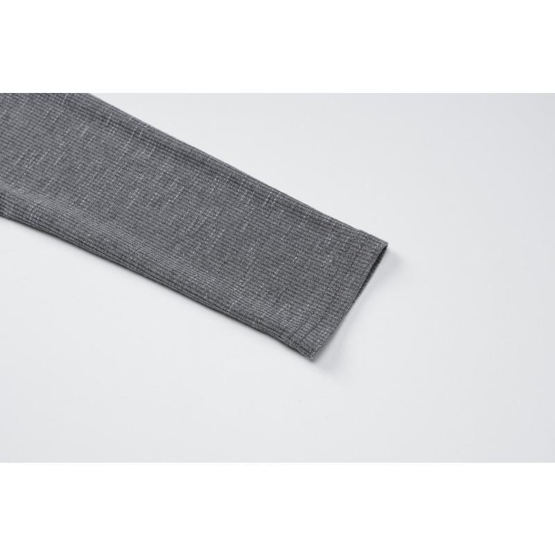 Long Sleeve Dress Sexy Bag Hip Tie Waist Slit Long Dress