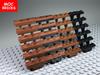 Нетоксичные кубики Moc Лестница 7x4x6 Деревянный домик Строительные блоки 2431 30134 Городская архитектура Собираемые части Детские игрушки