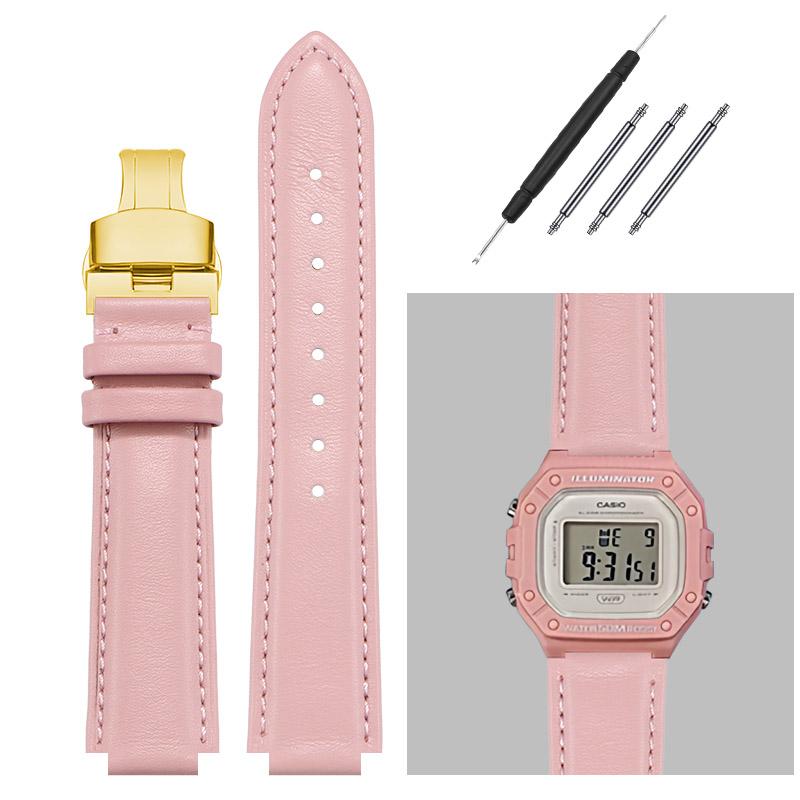 16-мм ремешок для часов из натуральной кожи для G-Shock Casio DW5600/GW-B5600/G-5600/GW-M5610 Замена ремешков Выпуклый ремешок для часов