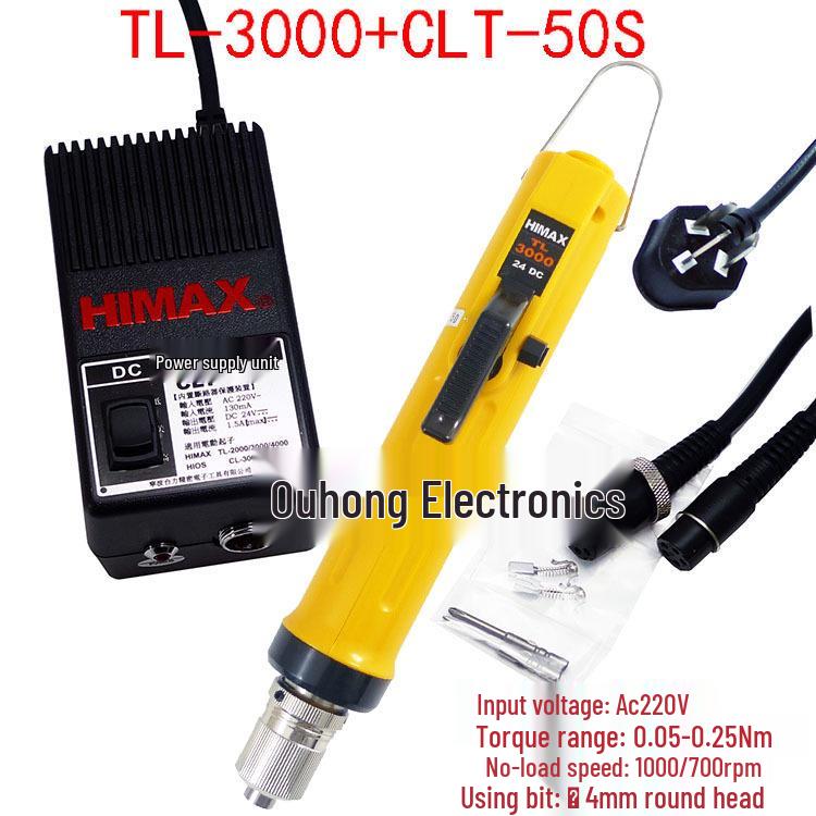 Электрическая отвертка серии HIMAX TL: Модели 3000, 4000, 2000, 5000, 6500