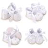 Children Baby Spring Summer Cute Casual Shoes Ribbon Flowers Design Soft Bottom Non-Slip Shoes