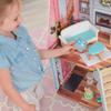 KidKraft Matilda Wooden Dollhouse EZ Kraft Balcony Movable Staircase with 23 Accessories For Ages 3 and Assembly™ Up.