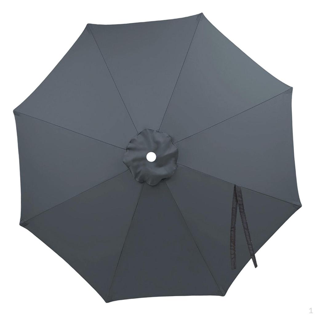 Уличный зонт-стол 6 ребер Ветрозащитный Водоотталкивающий Чехол Замена для Бассейна Двор