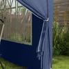 3x3(m) Pop-Up Gazebo, with Curtain Walls and Windows, Blue