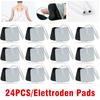 24pcs TENS Electrode Pads Self-adhesive for EMS Stimulation Massager 5x5cm