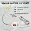 Bright Gooseneck Work Light with Magnetic Mounting Base Sewing Machine Lighting Lamp Industrial
