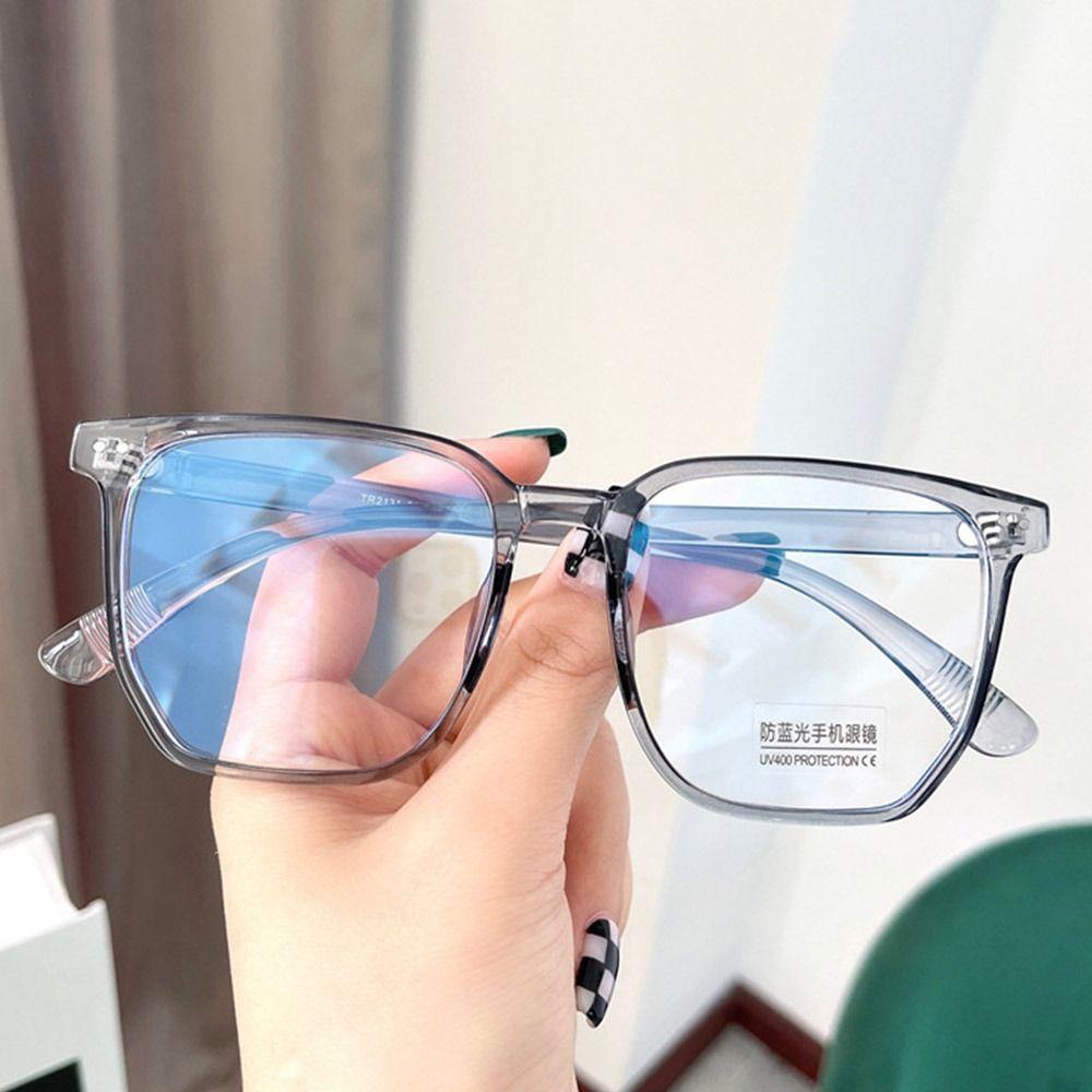 Мужские Женские Прочные Защитные Компьютерные Очки Защита от Синего Света Очки Оверсайз Сверхлегкая Оправа