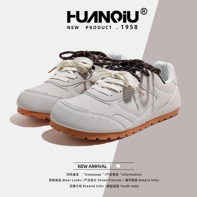 Женская обувь Global Dexun 2025 Весна Новая универсальная повседневная спортивная обувь Кроссовки на плоской подошве KMXFX8096