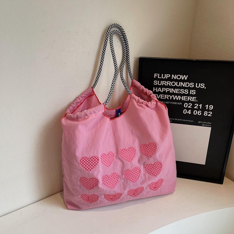 Stylish Dachshund Embroidered Nylon Crossbody Bag for Women - Autumn/Winter 2024 Collection