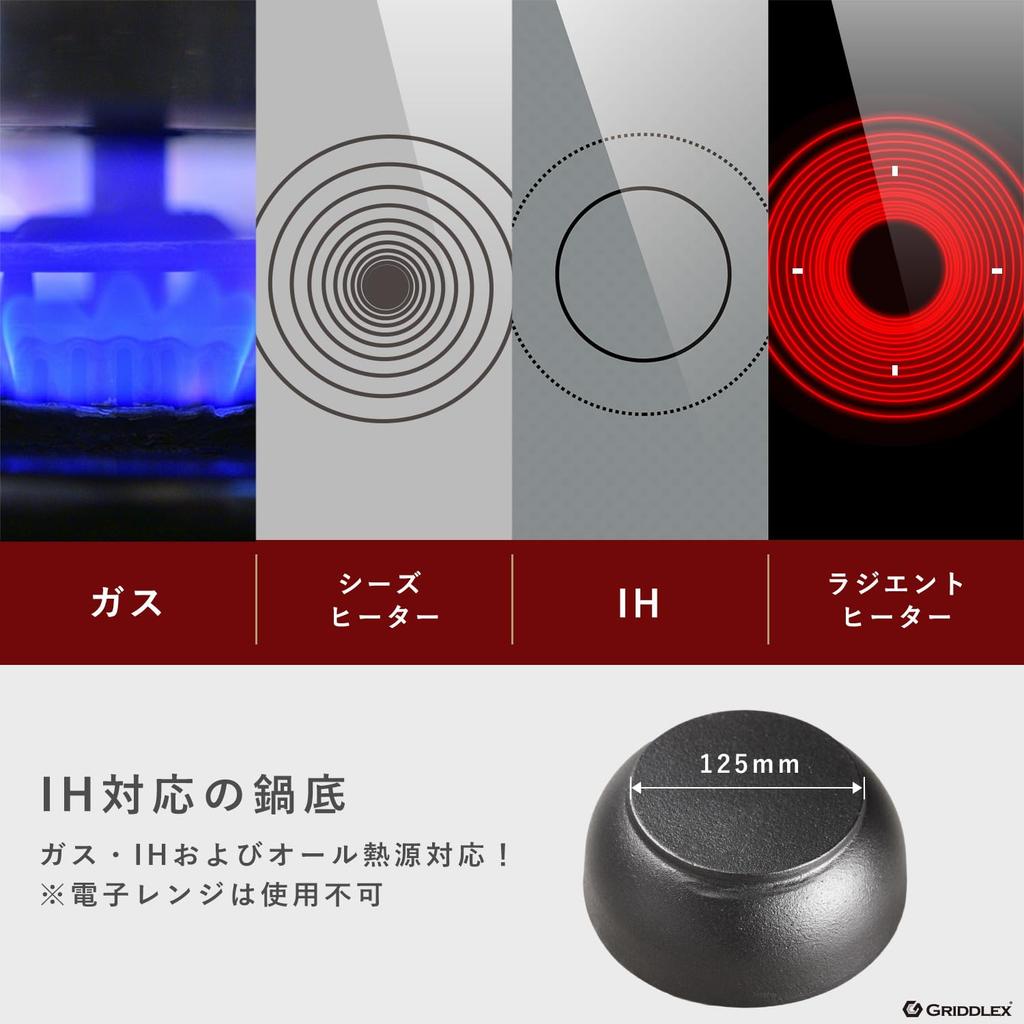 Коммерческий горшок для пибимбапа 19 см, чугунный горшок для пибимбапа со специальной деревянной подставкой, совместим с KIPROSTAR IH, подходит для открытого огня, совместим с духовкой GRIDDLEX