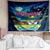 Scooby-Doo Print Tapestry, Backdrop, Easy Setup, Ideal for Bedroom, Office & Living Room, with Aesthetic Wall Hanging Decor.