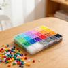 2,6 мм Пластиковые бусины для глажки DIY Цветная головоломка Набор бусин для плавления Легкий и портативный для развлечений в помещении, вечеринок