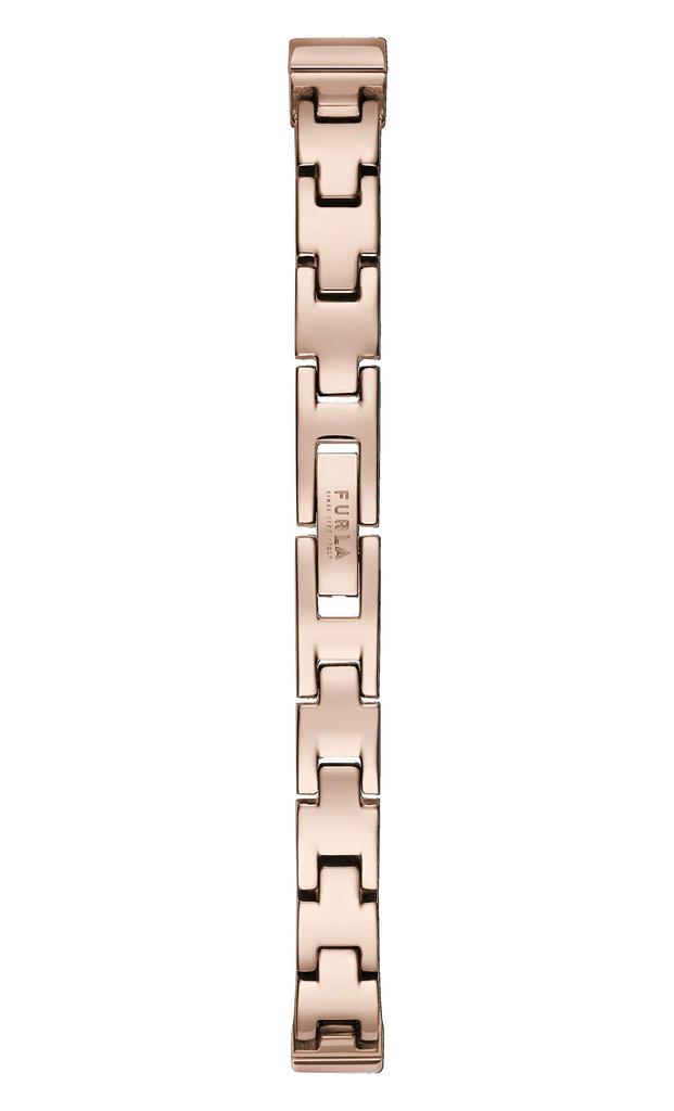 Часы FURLA BANGLE Белый циферблат Нержавеющая сталь Кварцевый 28MM Часы Ювелирные изделия Аксессуар WW00010006L3 Розовый [Furla] Женский [Товар]