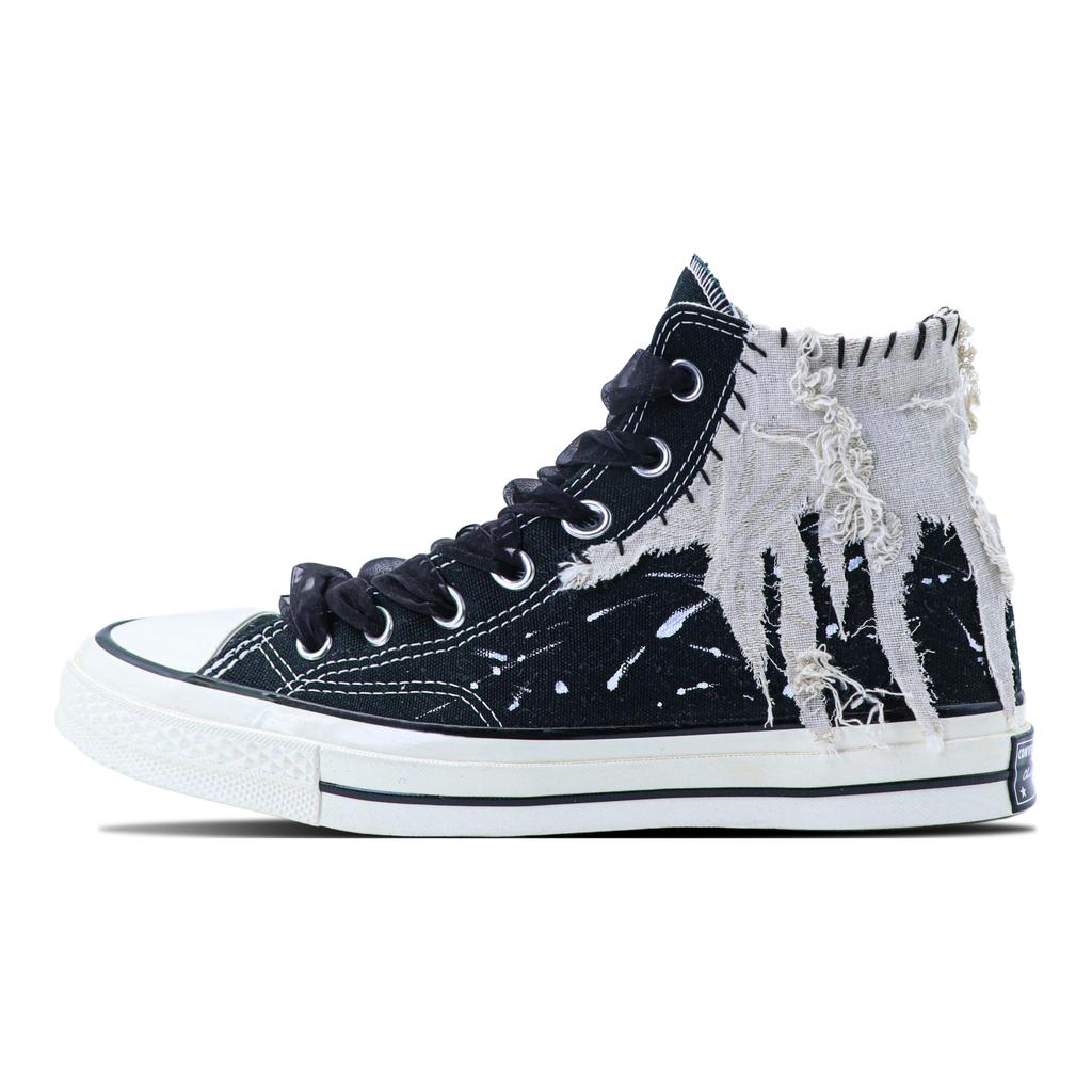 Converse 1970-е Нескользящие Износостойкие Высокие Кеды Унисекс Черные 162050C(Team147-)