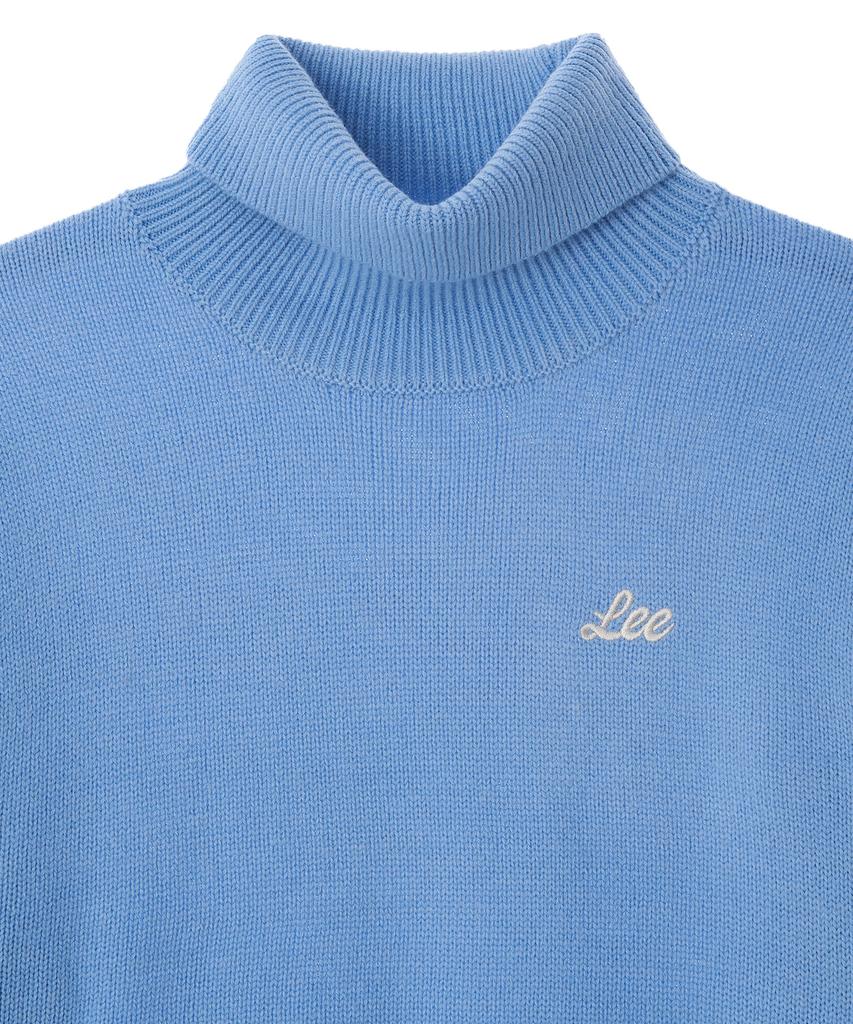 LEE Women'S Turtleneck Knit Sky Blue