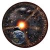 1000 Pcs Round Jigsaw Puzzle Universe Solar System Planet with Sun Earth Kids Adult Game Toy