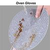 Перчатки для духовки 2 шт. Набор из 2 кастрюль с защитой от перегрева Перчатки для духовки Кухонные рукавицы для выпечки Приготовления пищи на гриле с щеткой для барбекю