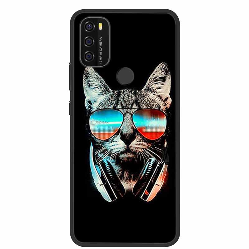 For Blackview A70 Case Cartoon Bumper Silicone TPU Soft Phone Back Cover For Blackview A90 A 90 Protective Cute Capa Cool Fundas