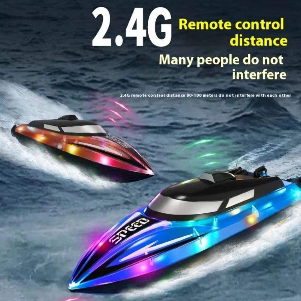 Dual Motors Remote Control Ship Toys Electric Watercraft Electric Yacht Boat for Children