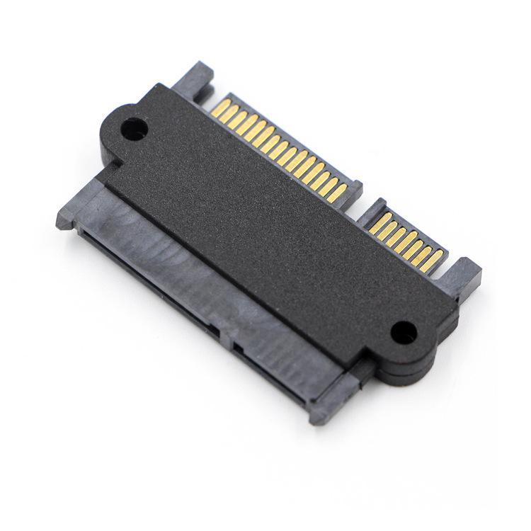 SATA 7+15 Pin Male To Female Adapter Card for Hard Disk Interface Protection