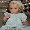 24 Inch Reborn Doll Kit Maggi Unpainted Unfinished Baby Doll Part Children Doll Collector Handmade DIY Newborn Doll Mold Blank Reborn Doll Accessories