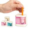 YPLUS Electric Pencil Sharpener for Small Colored Pencil Automatic Mini Pencil Sharpener for the Pink Kids, Ultra-Portable Sharpener, Classroom,