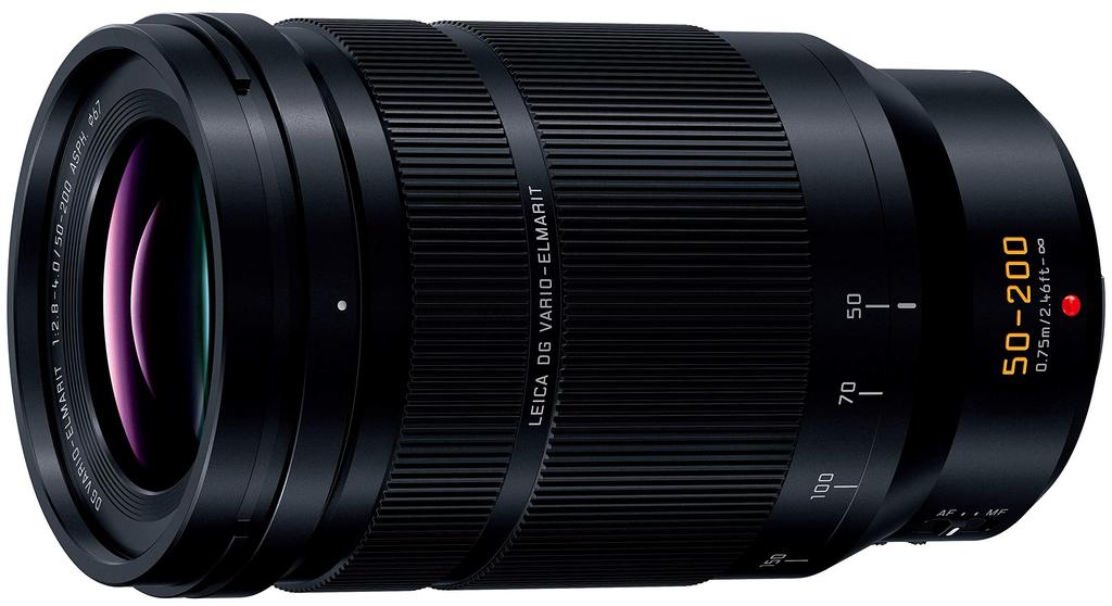 Panasonic Leica DG Zoom Lens for Micro Four Thirds Vario-Elmarit 50-200mm F/2.8-4.0 ASPH./Power O.I.S. (H-ES50200)