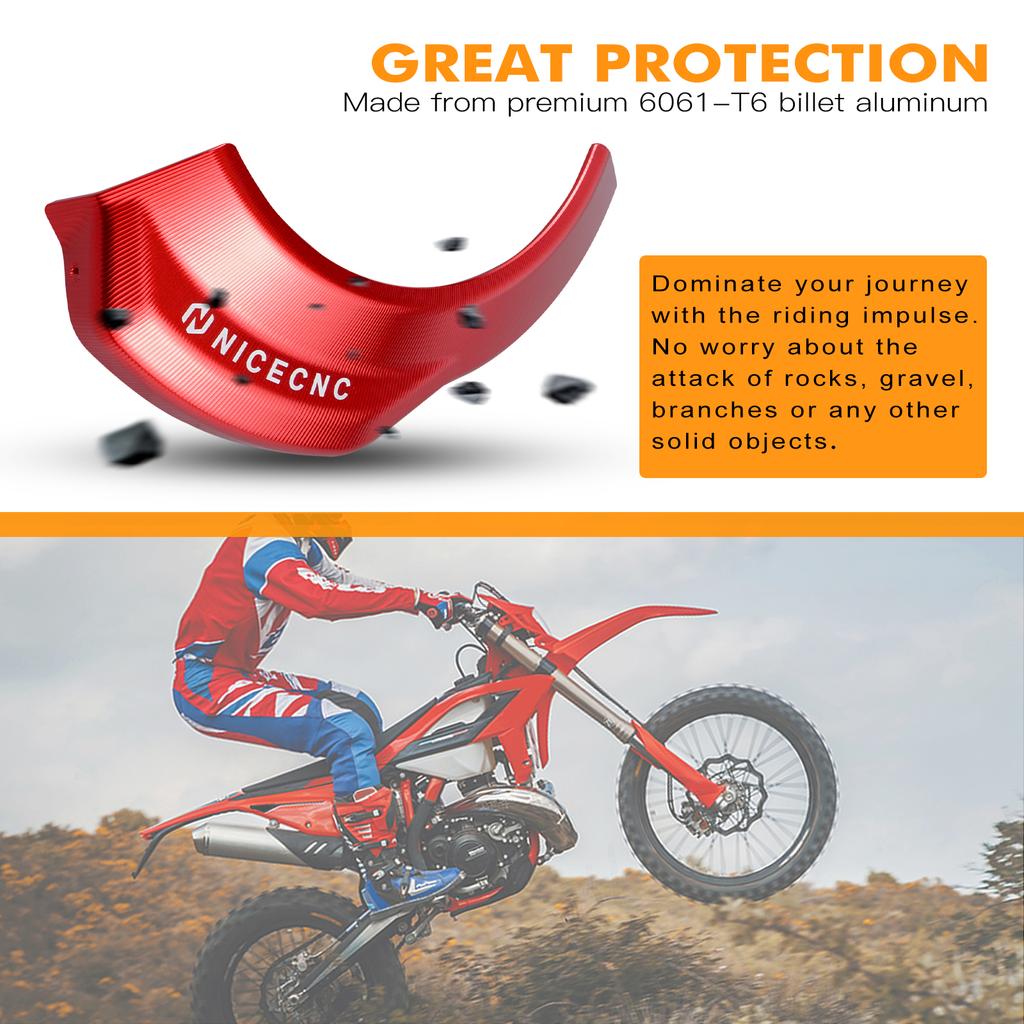 NICECNC For Beta RR 300 RR 250 Xtrainer 300 2018-2024 2023 X-Trainer 300 Motorcycle Clutch Cover Guard Half-Covered Protector