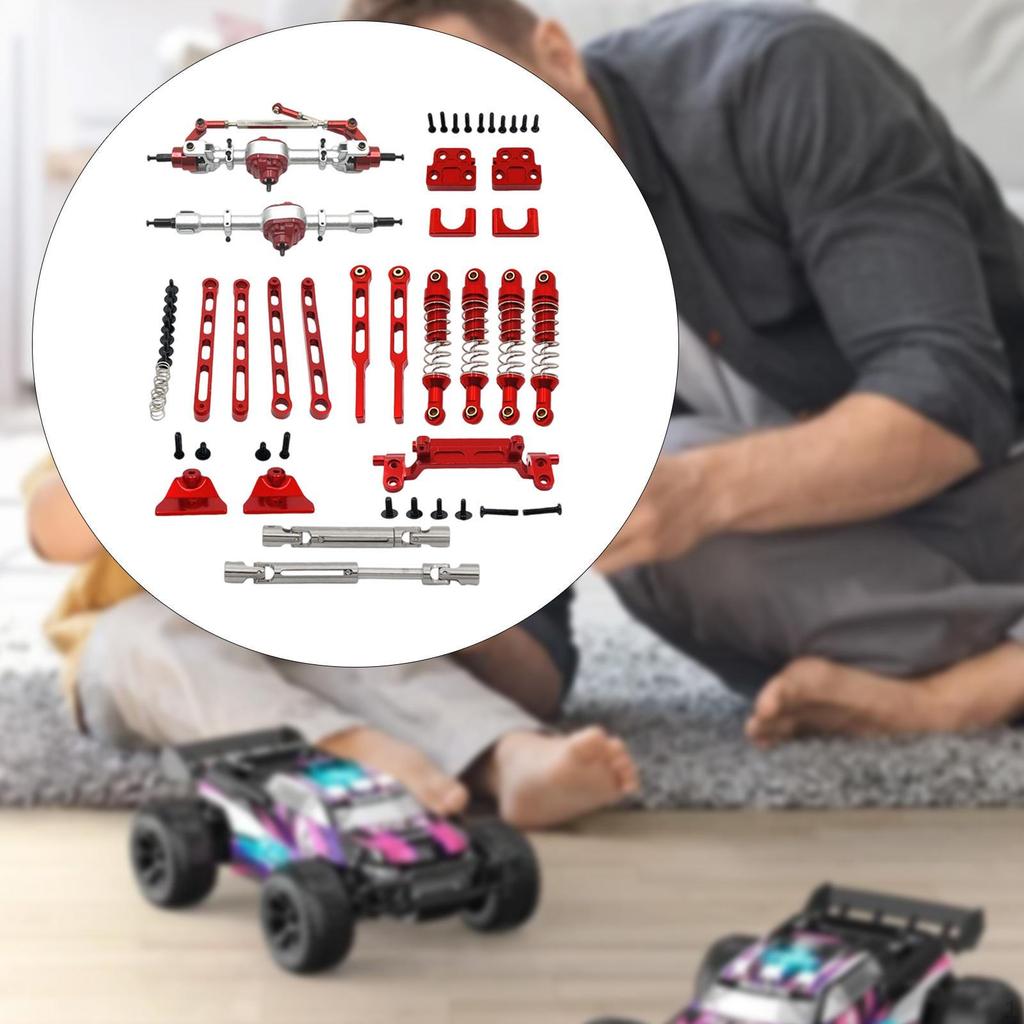 1/12 RC Car Axle Rods Modification Accessories Easy Installation Shock Absorber Mounts Pull for