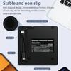 2-в-1 USB3.0 Type-C тонкий внешний DVD RW CD пишущий привод Burner Reader Player Оптические приводы для ноутбука ПК DVD Burner Portable