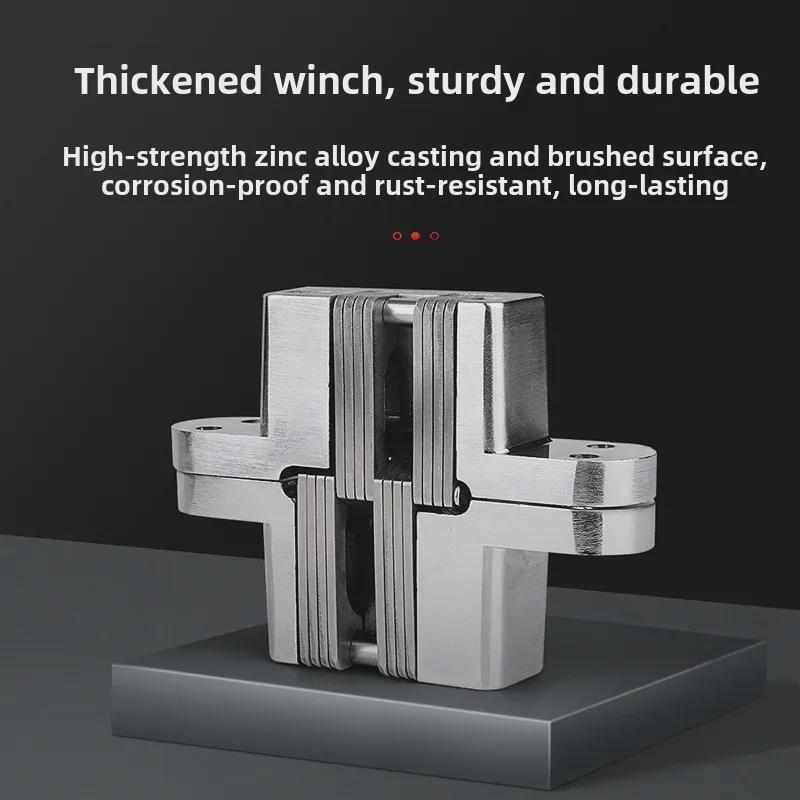 Скрытая крестообразная петля из цинкового сплава 180° для обеденных столов