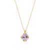 Vendome Necklace K10 Yellow Gold Light Amethyst GJVN050542AM [Official] [VIH Aoyama]