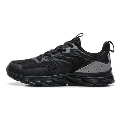 Кроссовки Running Series Non-Slip Durable Low-Top для бега у мужчин, черные, серые, 912235527-4