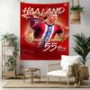 Haaland Customize Your Name Tapestry Gift Personalized Tapestry Easy to Hang Ideal for Bedroom Multi-purpose for All Occasions