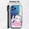 D-Dragon M-Maid K-Kanna K-Kamui Phone Case For iPhone17,16,15,14,13,12 Plus,Max Soft Silicone Black Cover