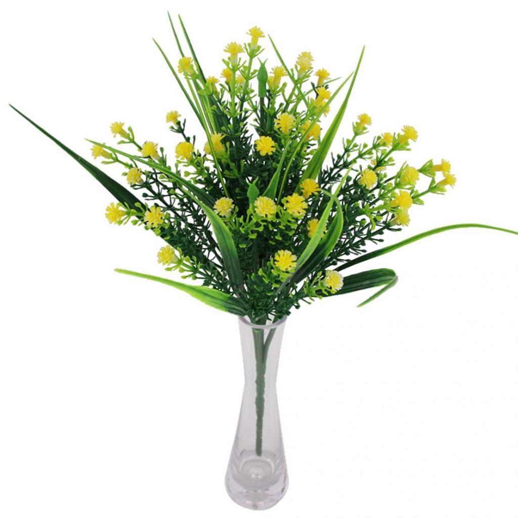 1 шт. прочные искусственные цветы Babysbreath водонепроницаемый искусственный завод магазин домашний декор