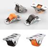 4pcs Mini Furniture Casters Easy To Install Rubber Wheel  Floor Protections for Easy  Movement Of Small Furniture