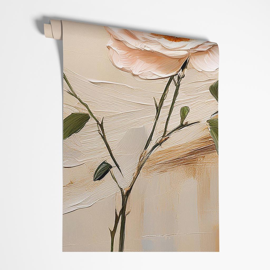 Wallpaper Flower Abstraction Minimalist