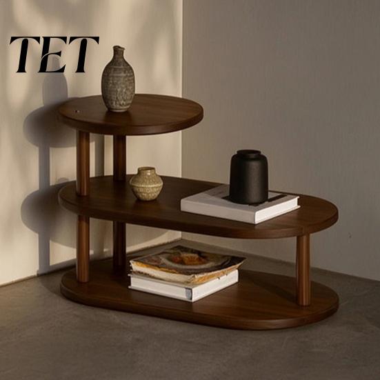 Wooden Desk Shelf Organizer Organizer, Entryway Key Holder Stand, Rustic Tiered Display Stand Storage Rack for Office Desk, Countertop Minimalist