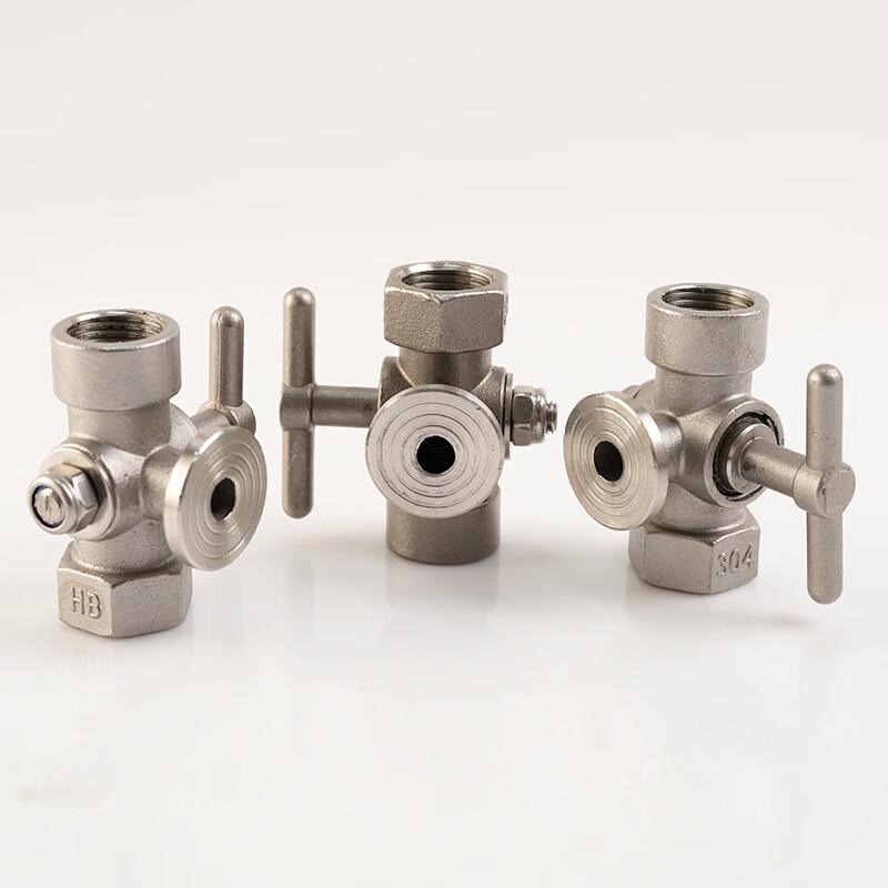 Stainless Steel Pressure Gauge Plug Valve