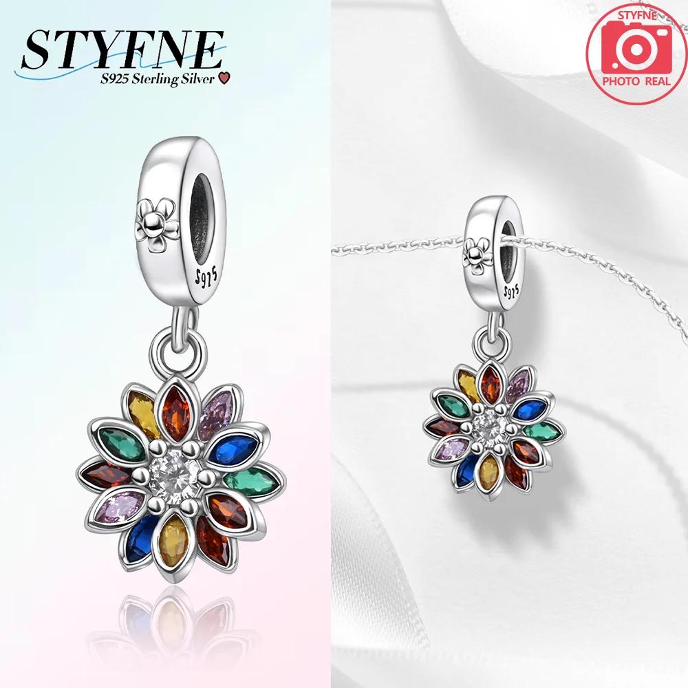 Декоративные бусины Plata Оригинальные Цветные Цветочные бусины Для подвесок Медный Браслет на руку Бусины Дизайн ювелирных изделий Женский подарок