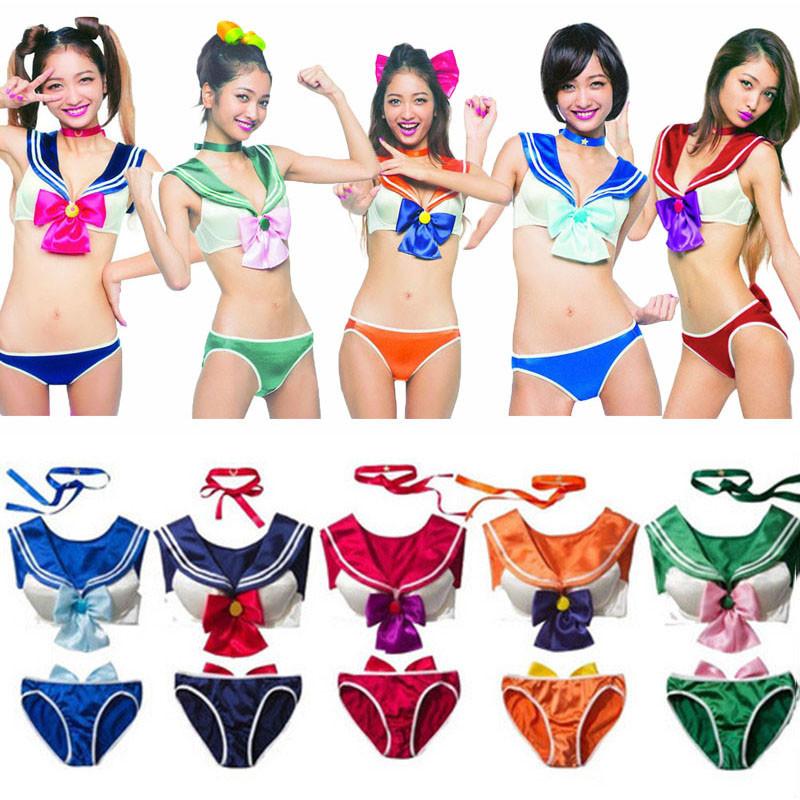 Anime Cosplay Costume Sexy Womens Girls Underwear Cute Set Lingerie