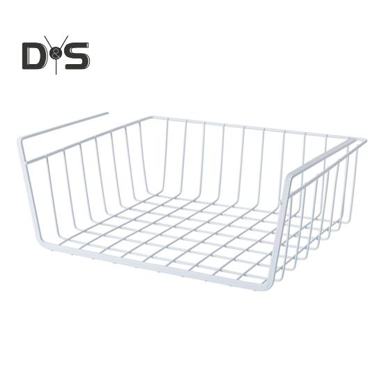 Подвесная корзина, прочная, выдерживает большую нагрузку, простая установка, органайзер для полок под шкафом, выдвижная корзина для хранения