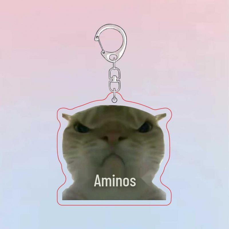 Причудливый брелок для ключей «Котенок»: Юмористический подарок-прикол для рюкзаков и дней рождения