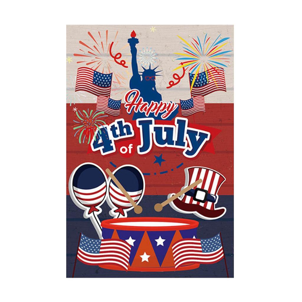 День независимости Садовый флаг Флаг Американский праздник Вечеринка Украшение Реквизит Садовый флаг.